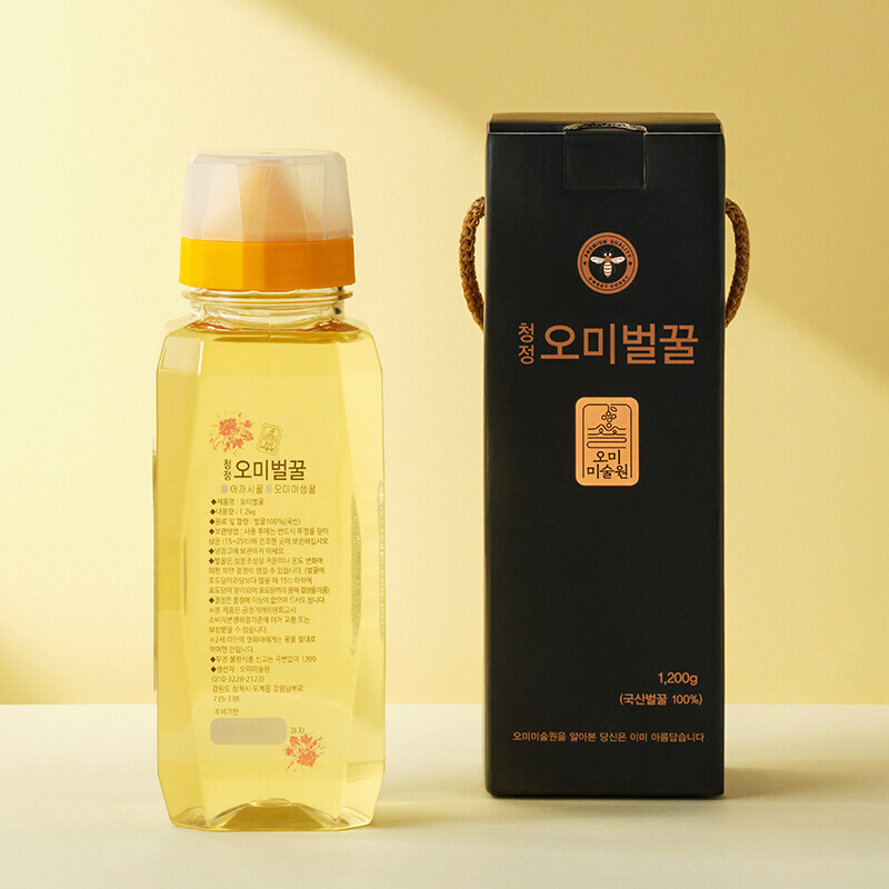오미미술원 오미벌꿀(아까시꿀) 1.2kg